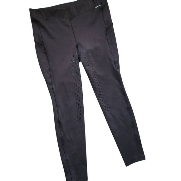 Kerrits Leggings Womens 2XL Plus Coolcore Full Leg Tech Tights Equestrian Horseb - Picture 2 of 7